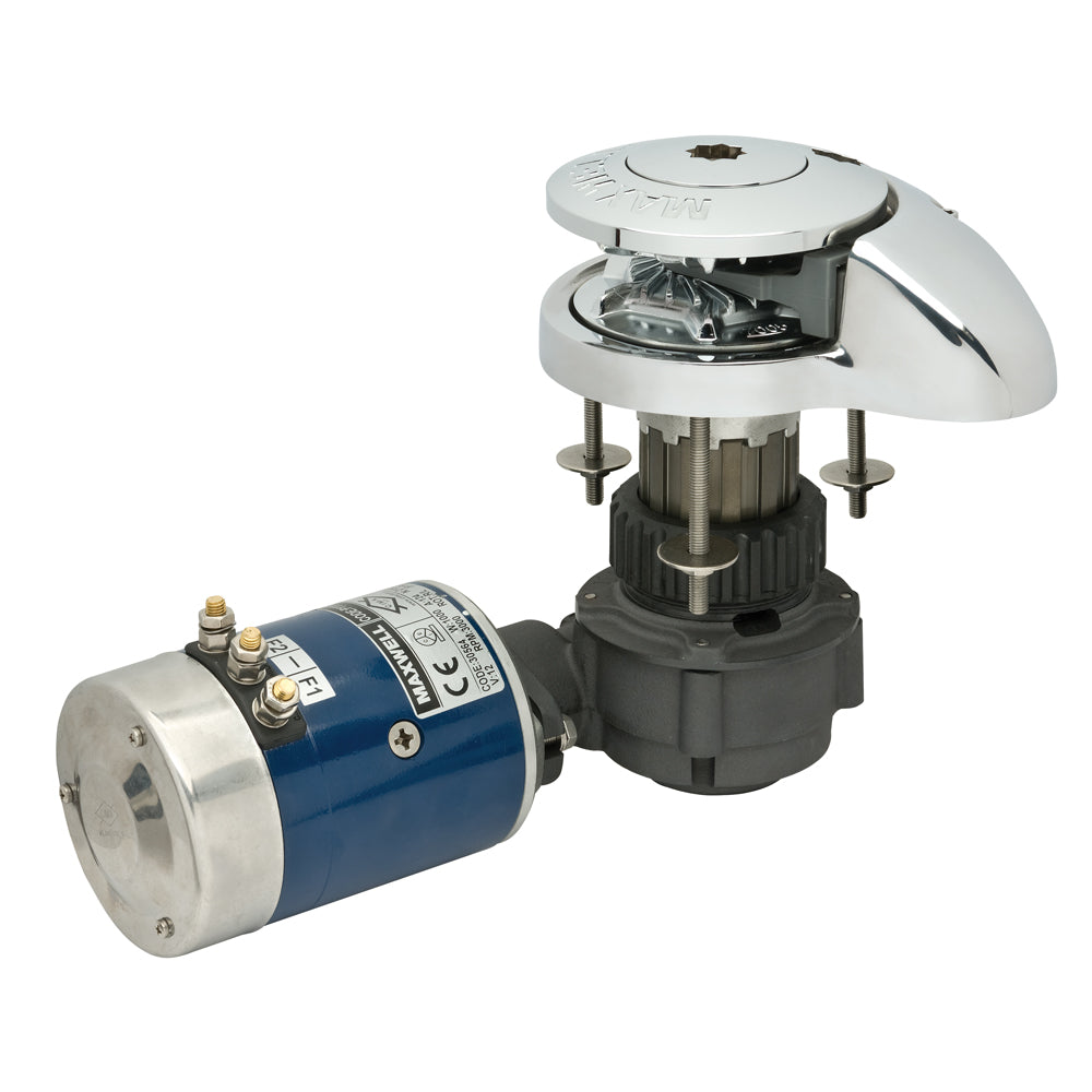 Maxwell RC 8-6 Vertical Windlass 1/4" Chain, 1/2" Rope 12V [RC8612V] - First Stop Marine