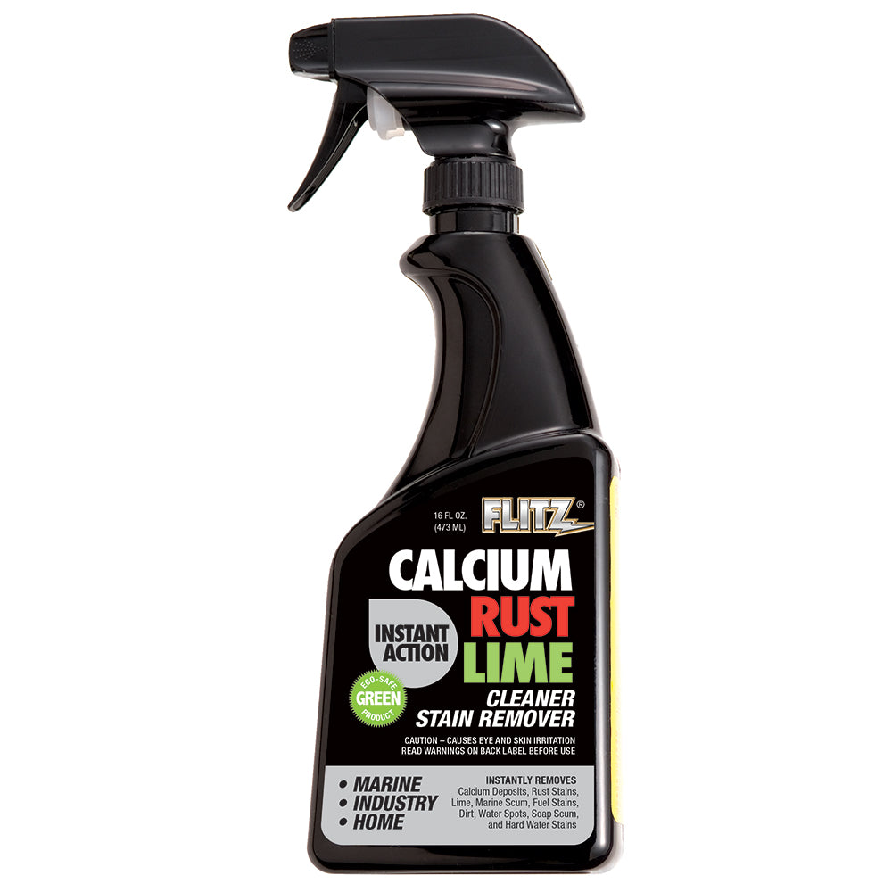 Flitz Instant Calcium, Rust & Lime Remover - 16oz Spray Bottle [CR 01606] - First Stop Marine