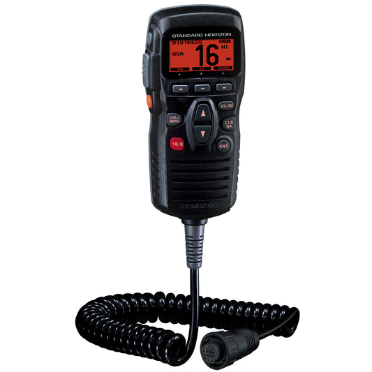 Standard Horizon RAM3+ Remote Station Microphone - Black [CMP31B] - First Stop Marine