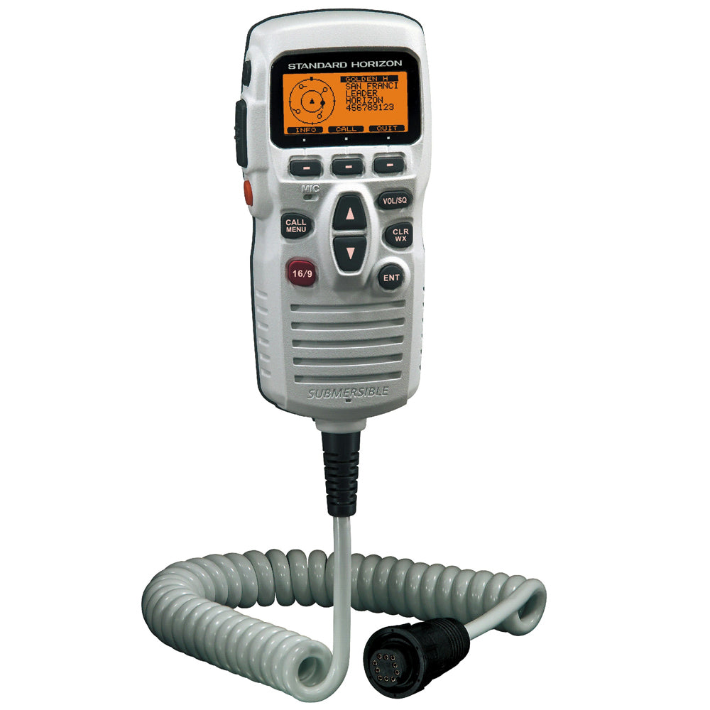 Standard Horizon RAM3+ Remote Station Microphone - White [CMP31W] - First Stop Marine