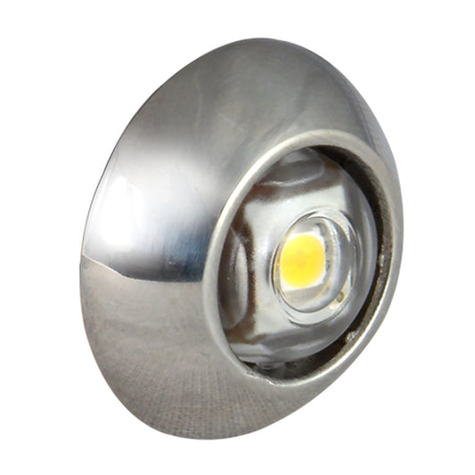Lumitec Exuma Courtesy Light - Polished Stainless Housing - White Light [101049] - First Stop Marine