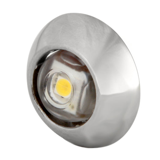 Lumitec Exuma Courtesy Light - Polished Stainless Housing - White Light [101049] - First Stop Marine