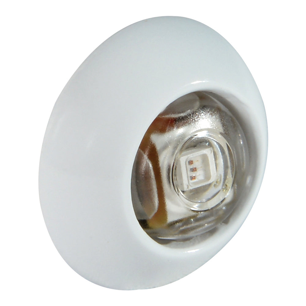 Lumitec Exuma Courtesy Light - White Housing - Blue Light [101053] - First Stop Marine