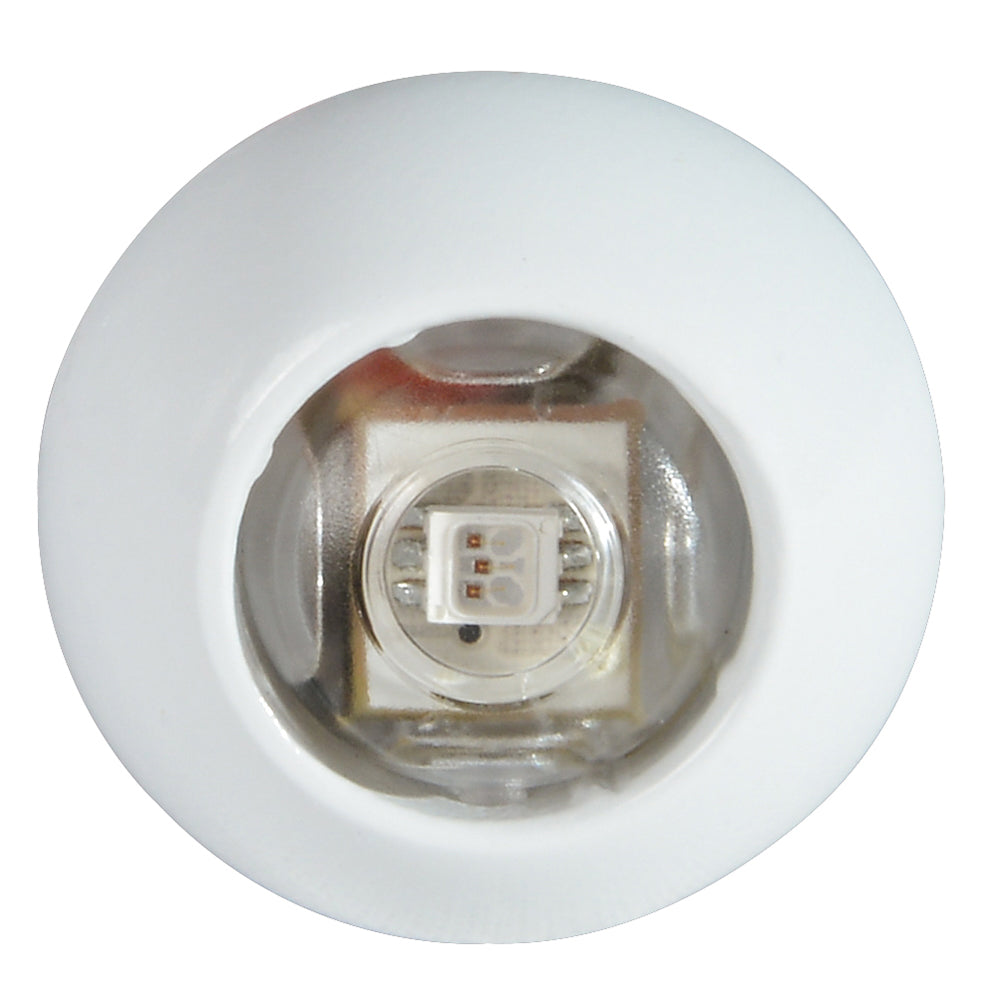 Lumitec Exuma Courtesy Light - White Housing - Blue Light [101053] - First Stop Marine