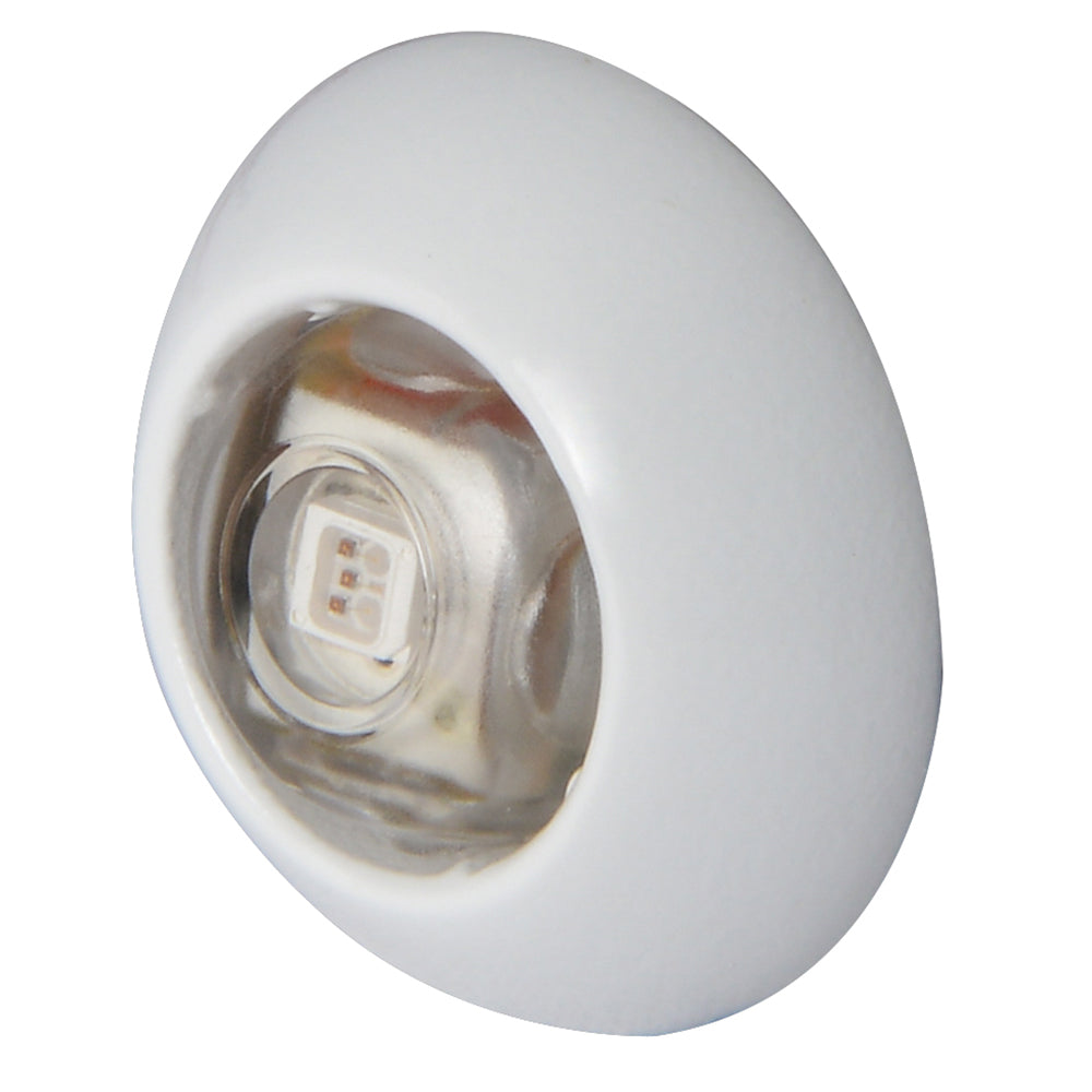 Lumitec Exuma Courtesy Light - White Housing - Blue Light [101053] - First Stop Marine