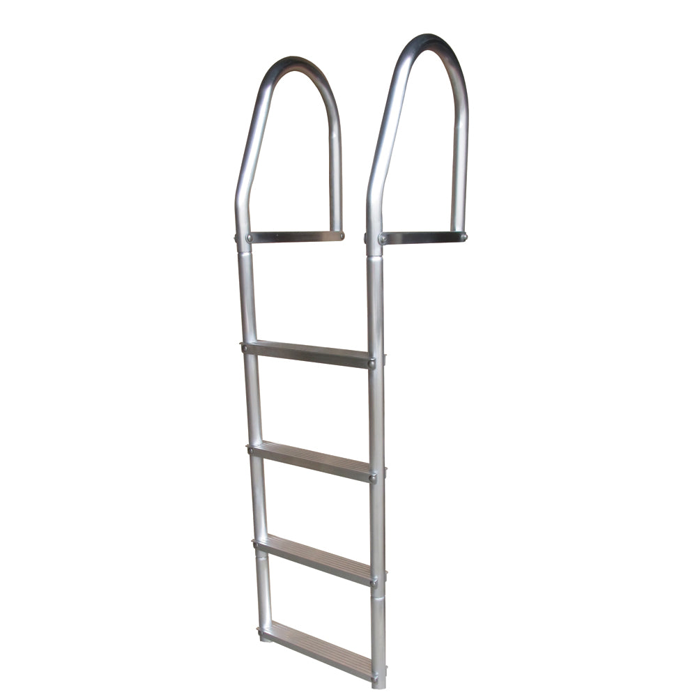 Dock Edge Fixed Eco - Weld Free Aluminum 4-Step Dock Ladder [2074-F] - First Stop Marine