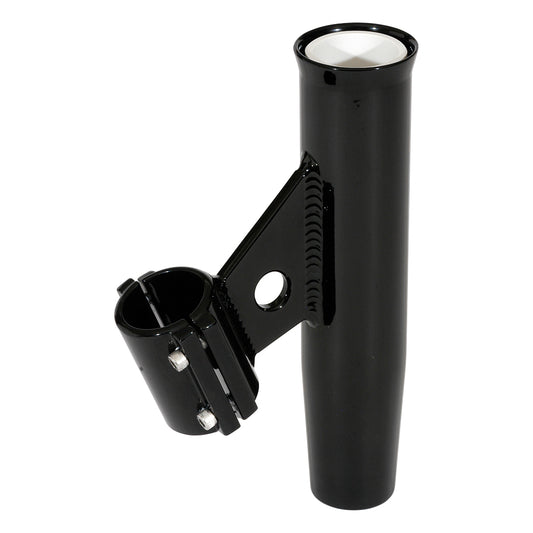 Lee's Clamp-On Rod Holder - Black Aluminum - Vertical Mount - Fits 1.050 O.D. Pipe [RA5001BK] - First Stop Marine