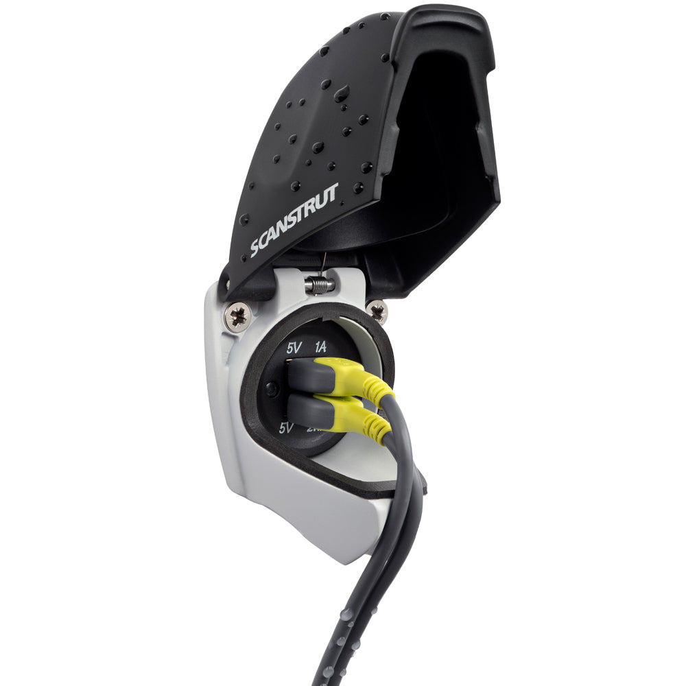 Scanstrut ROKK SC-USB-01 Waterproof USB Socket - Dual Port [SC-USB-01] - First Stop Marine