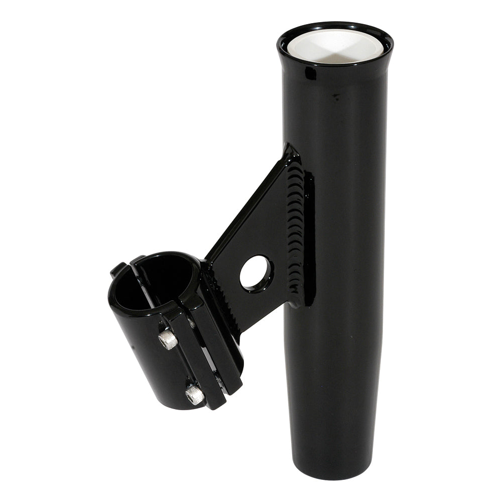 Lee's Clamp-On Rod Holder - Black Aluminum - Vertical Mount - Fits 1.660 O.D. Pipe [RA5003BK] - First Stop Marine