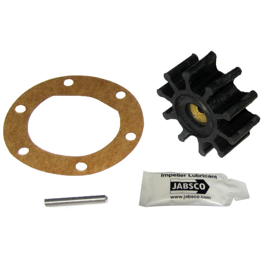 Jabsco Impeller Kit - 10 Blade - Neoprene - 2" Diameter x 7/8"W Pin Drive Insert [18673-0001-P] - First Stop Marine