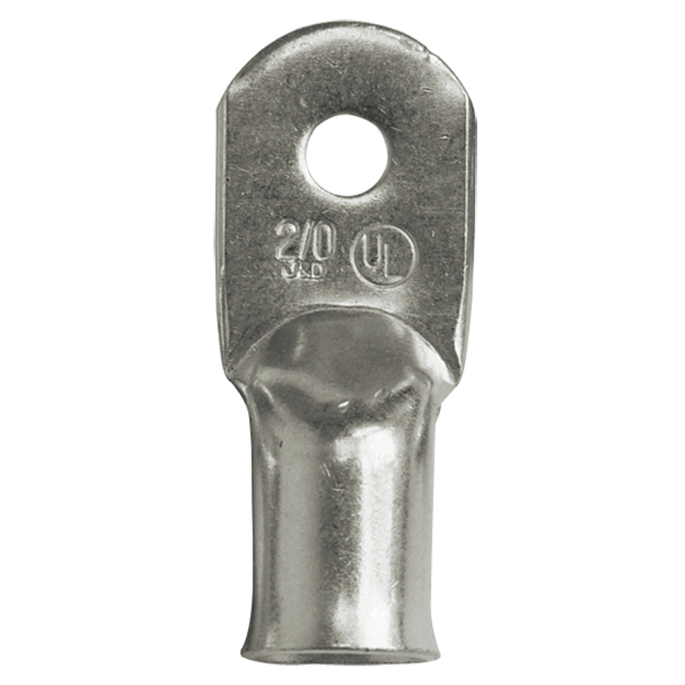 Ancor Heavy Duty 2 AWG 1/4" Tinned Lug - 25-Pack [242264] - First Stop Marine