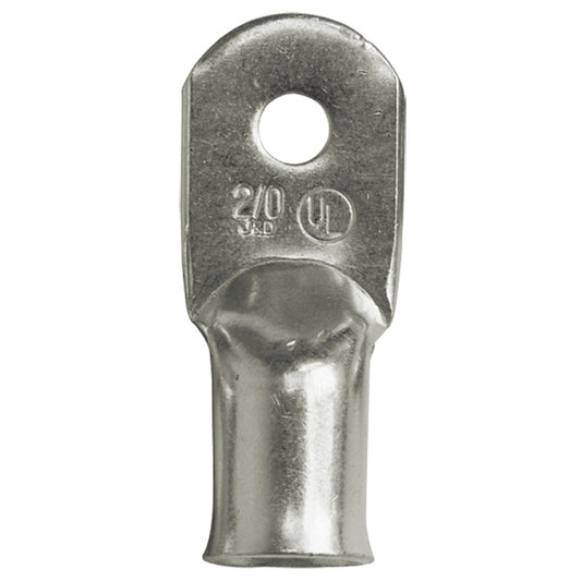 Ancor Heavy Duty 2/0 AWG 1/4" Tinned Lug - 25-Pack [242294] - First Stop Marine