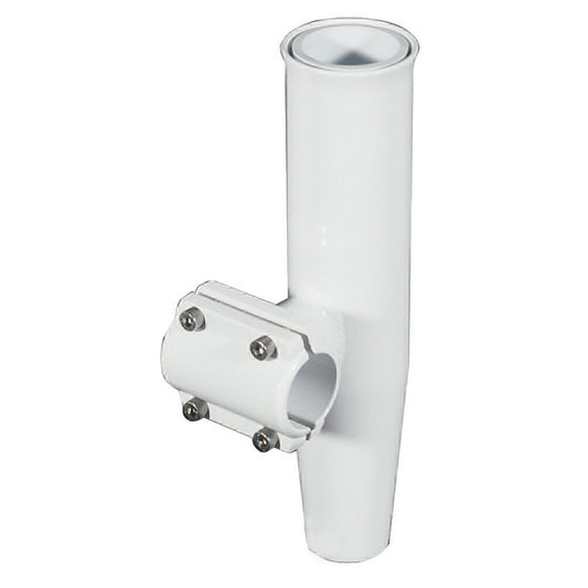 Lee's Clamp-On Rod Holder - White Aluminum - Horizontal Mount - Fits 1.315" O.D. Pipe [RA5202WH] - First Stop Marine