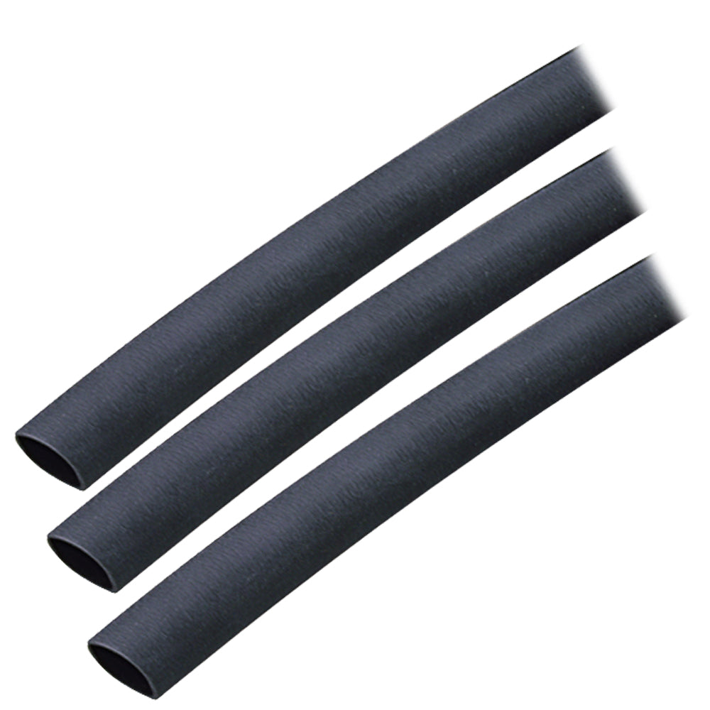 Ancor Adhesive Lined Heat Shrink Tubing (ALT) - 3/8" x 3" - 3-Pack - Black [304103] - First Stop Marine