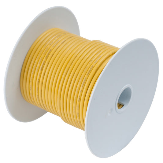 Ancor Yellow 18 AWG Tinned Copper Wire - 100' [101010] - First Stop Marine