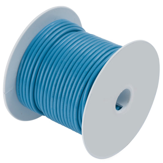 Ancor Light Blue 16 AWG Tinned Copper Wire - 100' [101910] - First Stop Marine