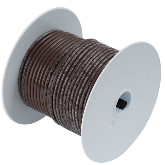 Ancor Brown 16 AWG Tinned Copper Wire - 25' [182203] - First Stop Marine