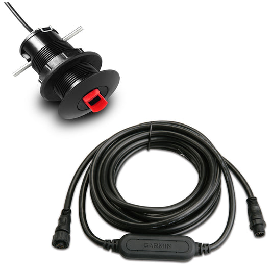 Garmin GST 43 Thru-Hull Speed/Temperature Transducer w/GST 10 Bundle [010-04284-00] - First Stop Marine