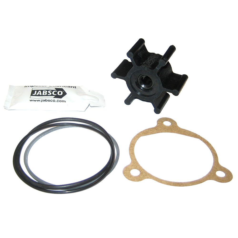 Jabsco Neoprene Impeller Kit w/Cover, Gasket or O-Ring - 6-Blade - 5/16 Shaft Diameter [6303-0001-P] - First Stop Marine