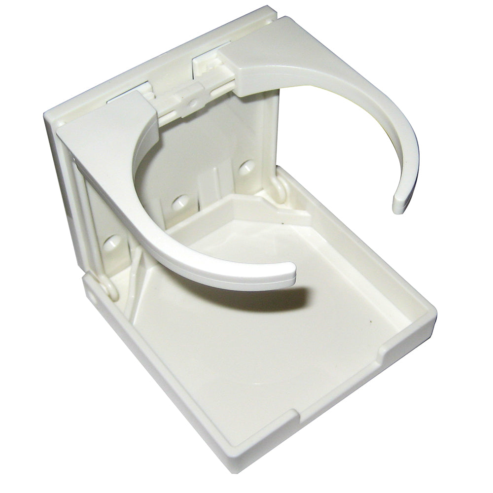 Whitecap Folding Drink Holder - White Nylon [S-5086P] - First Stop Marine