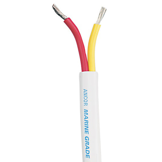 Ancor Safety Duplex Cable - 14/2 AWG - Red/Yellow - Flat - 1,000' [124599] - First Stop Marine