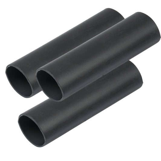 Ancor Heavy Wall Heat Shrink Tubing - 3/4" x 3" - 3-Pack - Black [326103] - First Stop Marine