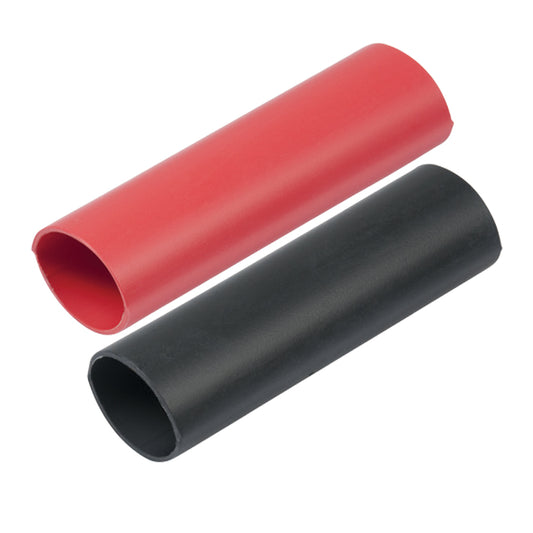 Ancor Heavy Wall Heat Shrink Tubing - 3/4" x 3" - 2-Pack - Black/Red [326202] - First Stop Marine