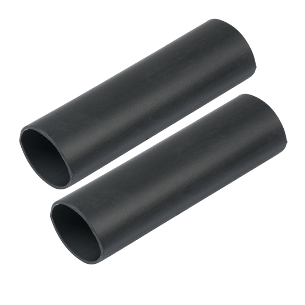 Ancor Heavy Wall Heat Shrink Tubing - 1" x 12" - 2-Pack - Black [327124] - First Stop Marine