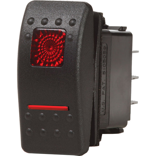 Blue Sea 7939 Contura II Switch DPDT Black - ON-ON [7939] - First Stop Marine
