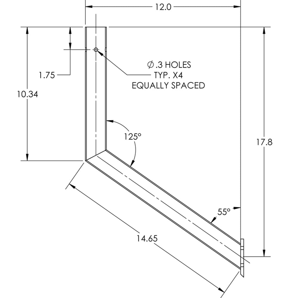 TACO Stainless Steel Table Column [F16-0005A] - First Stop Marine