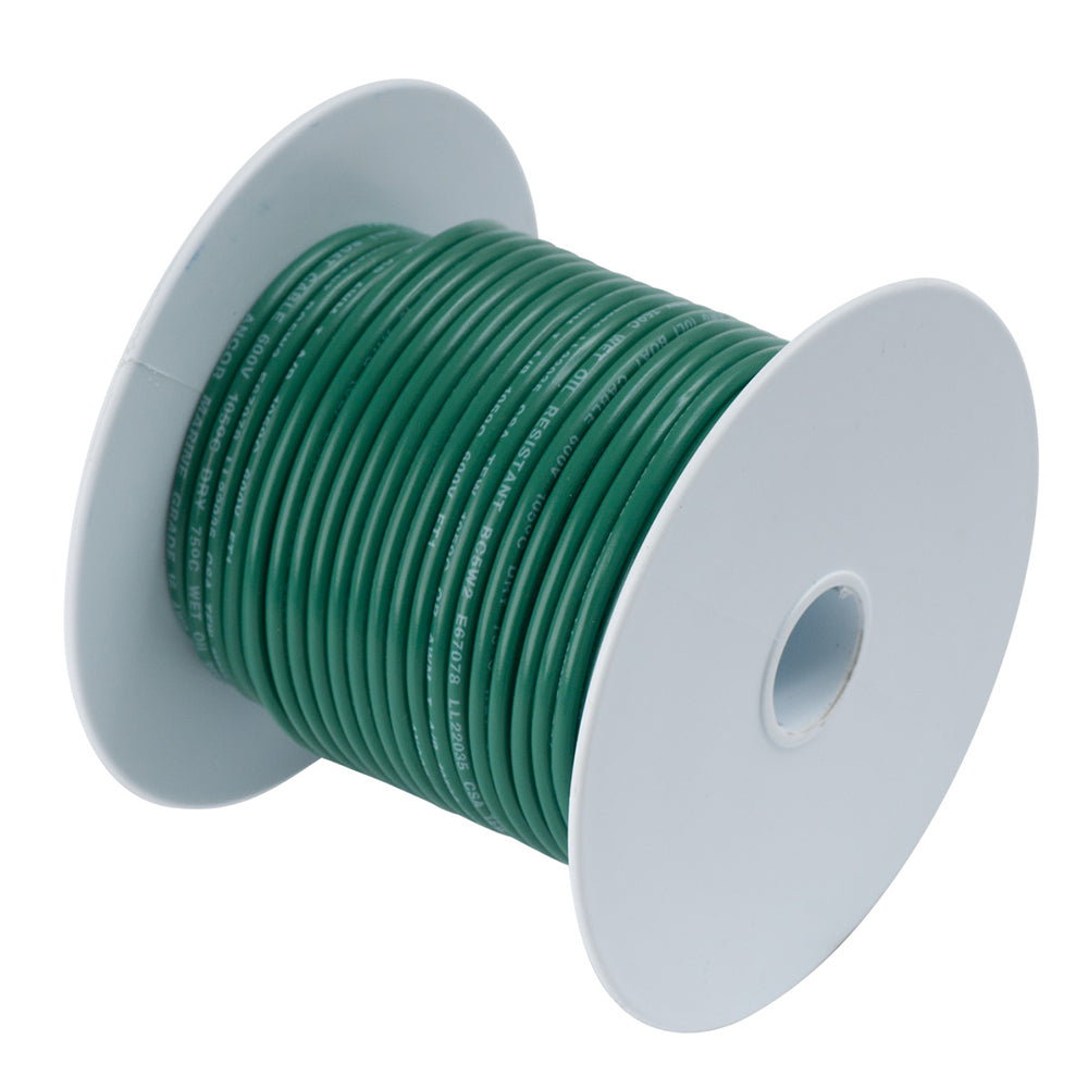 Ancor Green 8 AWG Tinned Copper Wire - 25' [111302] - First Stop Marine