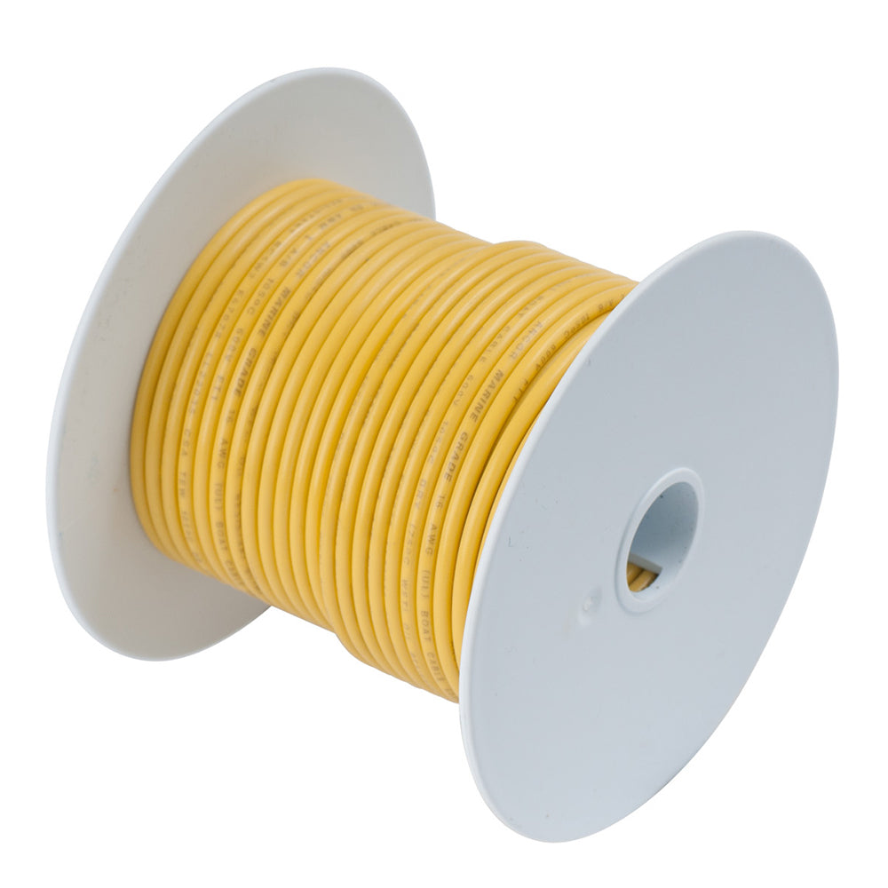 Ancor Yellow 8 AWG Tinned Copper Wire - 50' [111905] - First Stop Marine