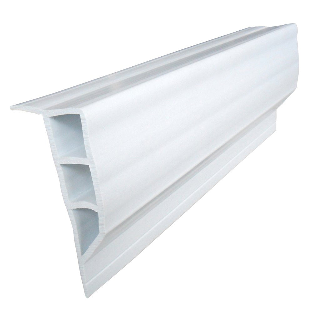 Dock Edge Standard PVC Full Face Profile - 16' Roll - White [1160-F] - First Stop Marine