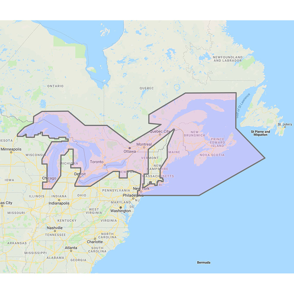 Furuno Great Lakes  Maritimes Vector Charts - 3D Data  Standard Resolution Satellite Photos - Unlock Code [MM3-VNA-026] - First Stop Marine