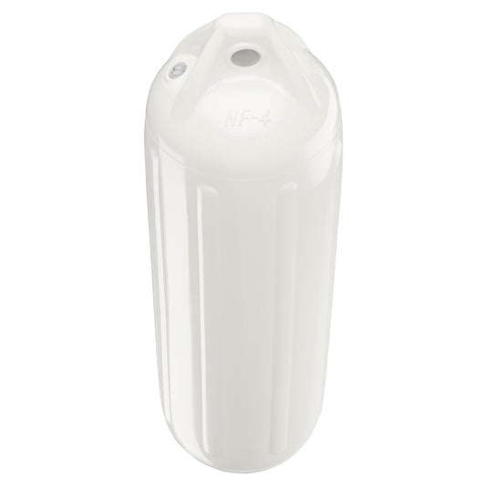 Polyform NF-4 Heavy Duty Twin Eye Fender 6.4" X 21.6" - White [NF-4 WHITE] - First Stop Marine