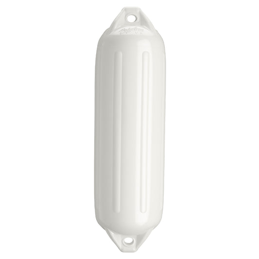 Polyform NF-4 Heavy Duty Twin Eye Fender 6.4" X 21.6" - White [NF-4 WHITE] - First Stop Marine
