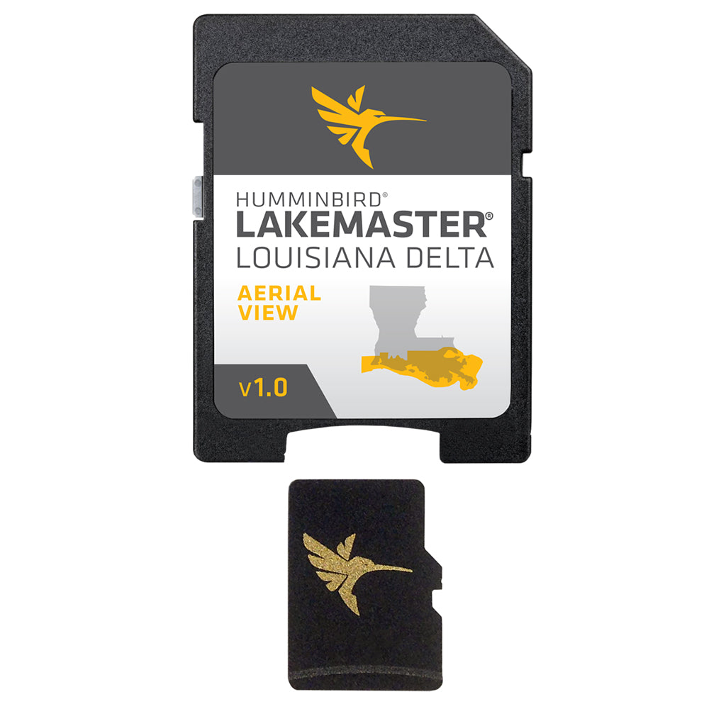 Humminbird LakeMaster Aerial Satellite View - Louisiana Delta [600050-1] - First Stop Marine