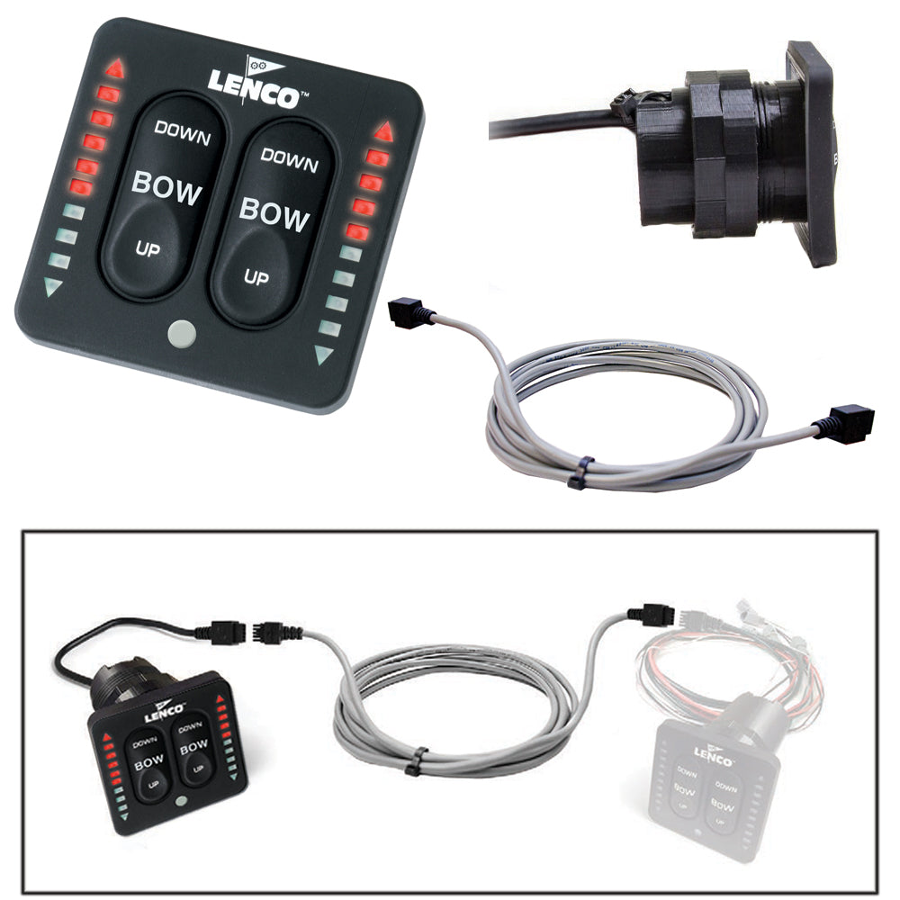 Lenco Flybridge Kit f/ LED Indicator Key Pad f/All-In-One Integrated Tactile Switch - 30' [11841-003] - First Stop Marine