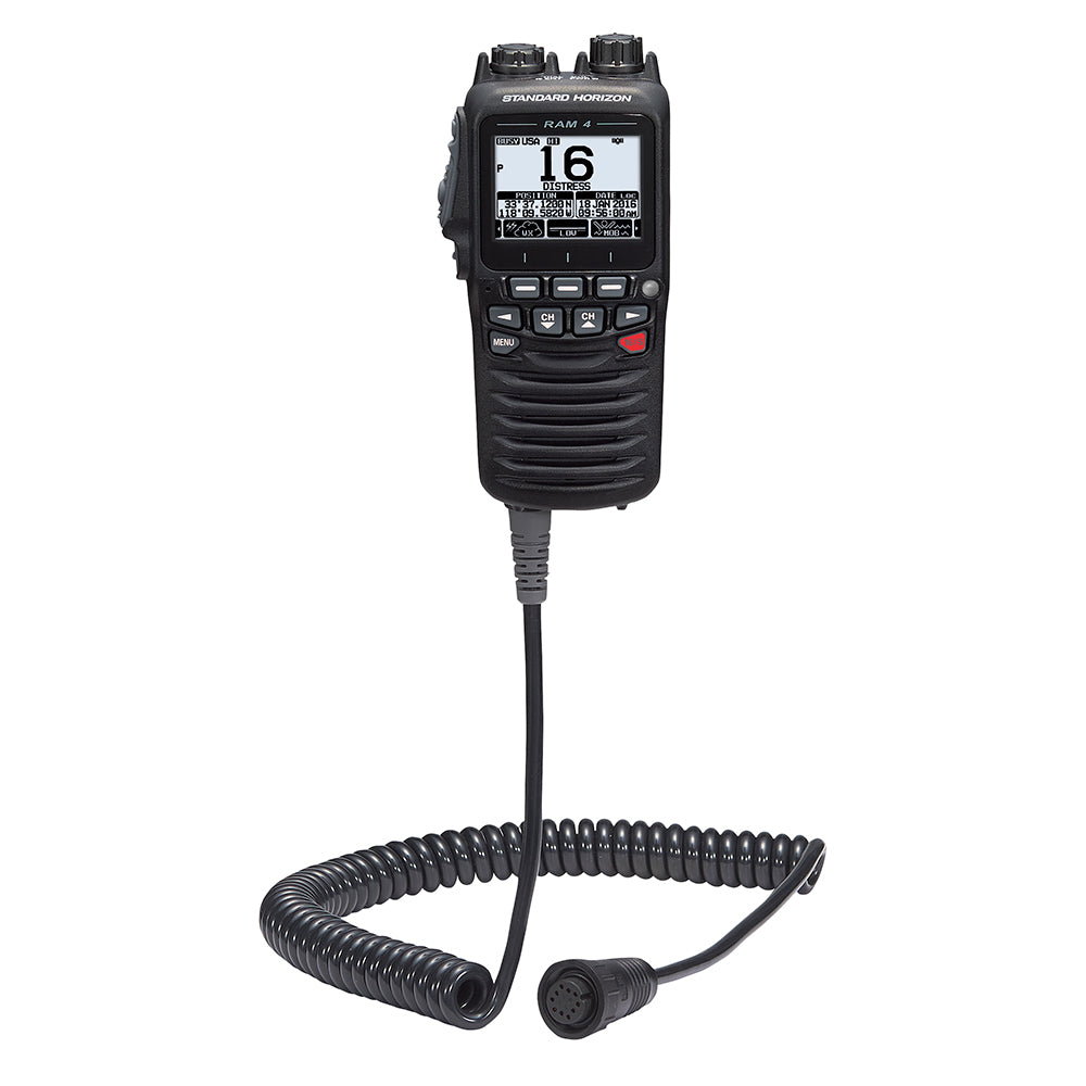 Standard Horizon Wired Remote Access Microphone RAM4 [SSM-70H] - First Stop Marine