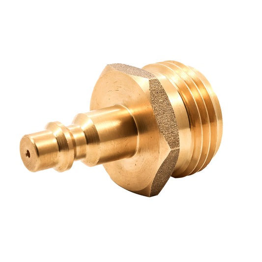 Camco Blow Out Plug - Brass - Quick-Connect Style [36143] - First Stop Marine