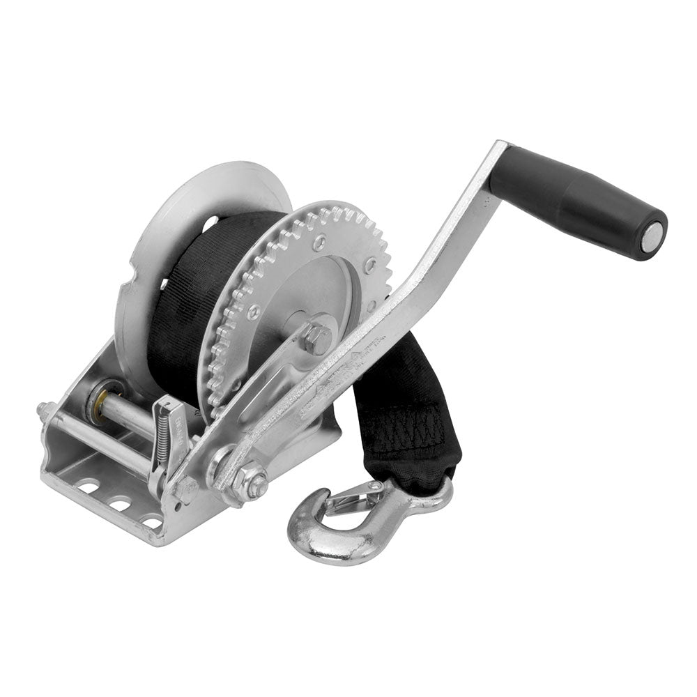 Fulton 1,100 lbs. Single Speed Winch w/20' Strap Included [142102] - First Stop Marine