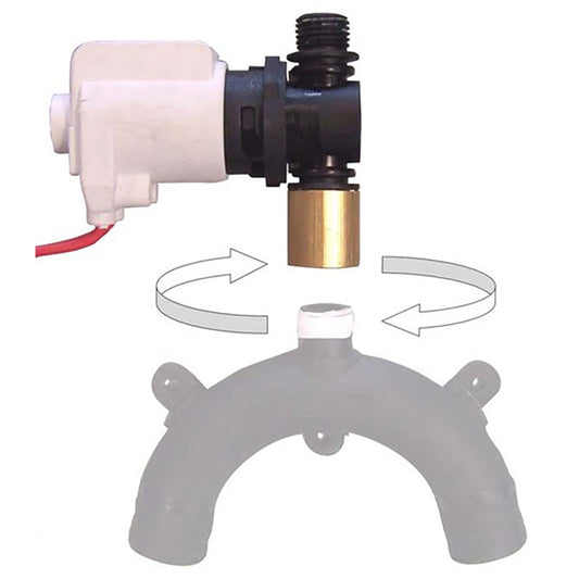 Jabsco Vented Loop Solenoid Valve f/37010 Series Toilet [37068-2000] - First Stop Marine