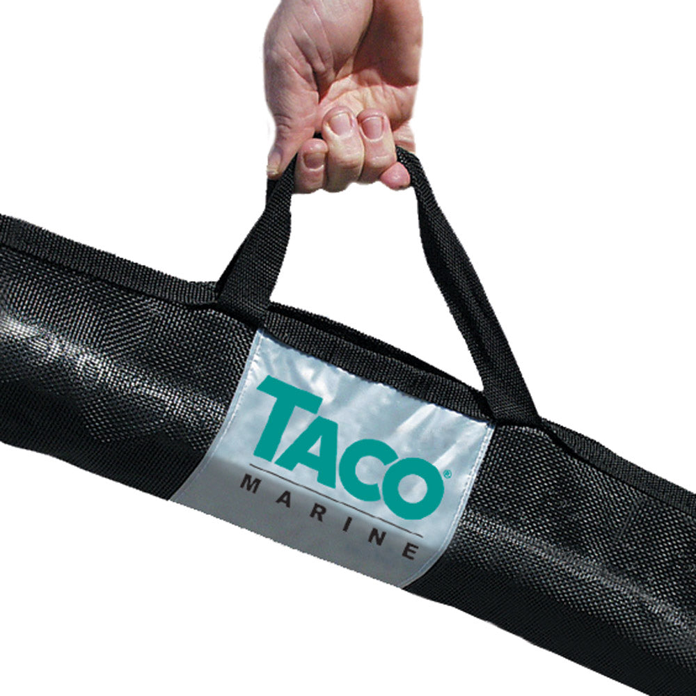 TACO Outrigger Black Mesh Carry Bag - 72" x 12" [COK-0024] - First Stop Marine