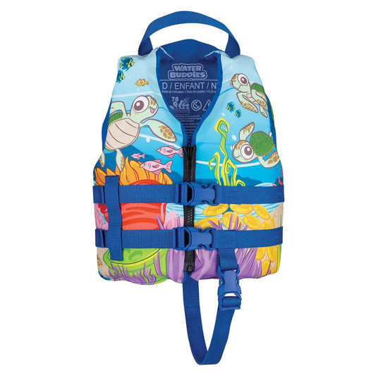 Full Throttle Water Buddies Vest - Child 30-50lbs - Turtle [104300-500-001-17] - First Stop Marine