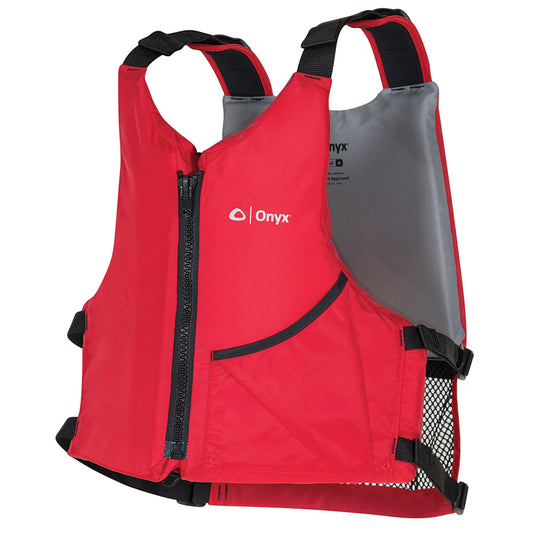 Onyx Universal Paddle Vest - Adult Universal - Red [121900-100-004-17] - First Stop Marine