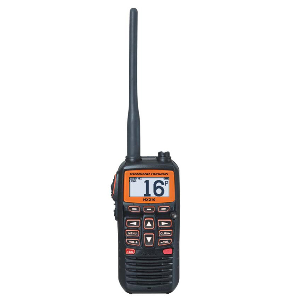 Standard Horizon HX210 6W Floating Handheld Marine VHF Transceiver [HX210] - First Stop Marine