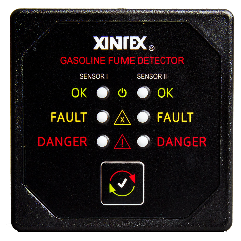 Fireboy-Xintex Gasoline Fume Detector w/Dual Channel - 12/24V [G-2B-R] - First Stop Marine