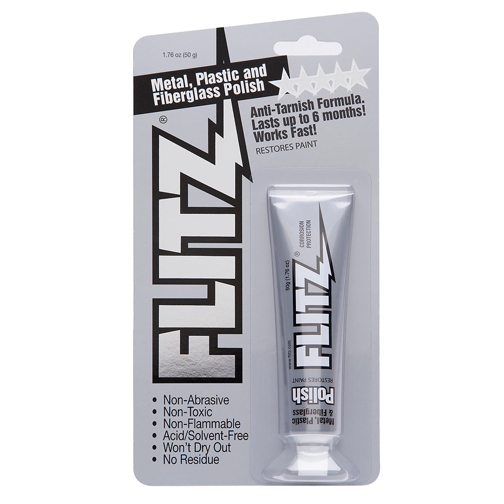 Flitz Polish - Paste - 1.76oz Tube - 6-Pack [BP 03511-6A-6PK] - First Stop Marine