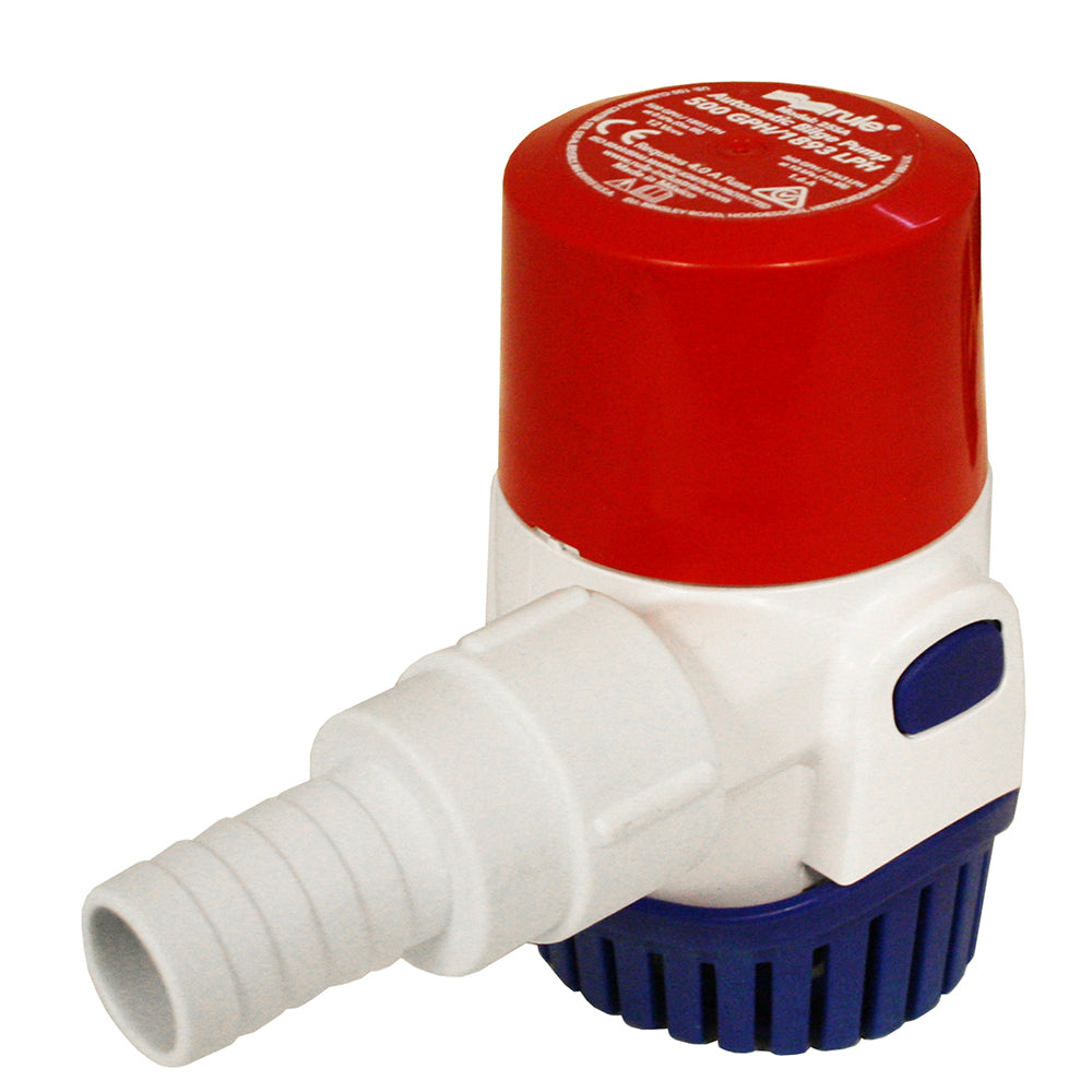 Rule 500GPH Electronic Sensing Bilge Pump - 12V [25SA] - First Stop Marine