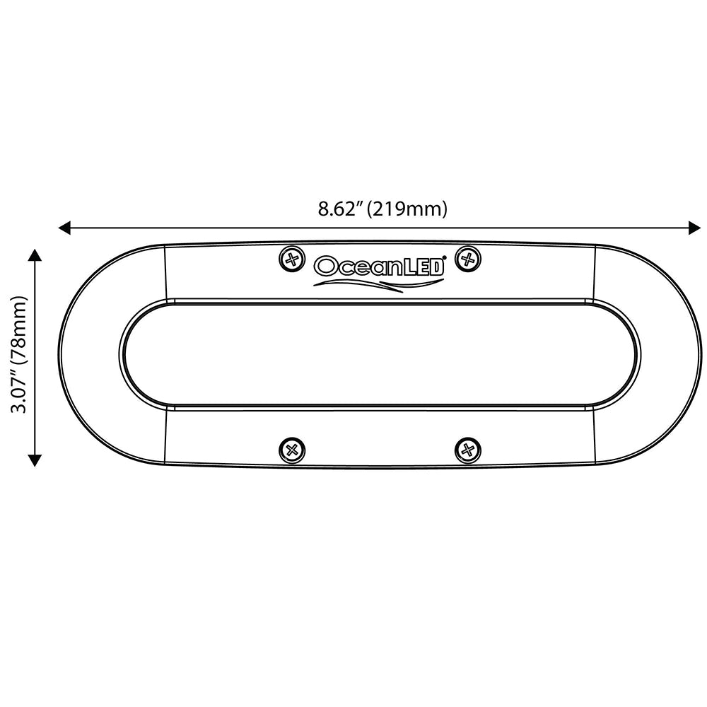 OceanLED X-Series X8 - Colors LEDs [012307C] - First Stop Marine